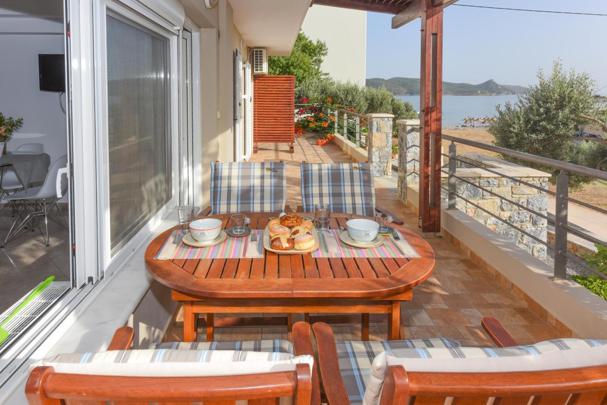 Thalatta Seaside Accommodation 普希里阿莫斯 外观 照片